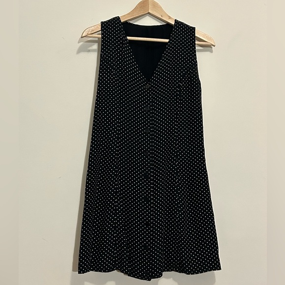 Vintage Button-up Polka-dot Dress - Picture 4 of 12